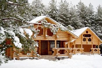 Строительство загородного дома  зимой, советы
